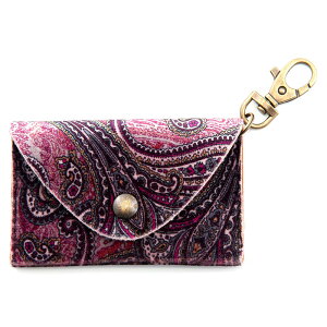 RightOn! STRAPS BIG PICK POUCH PAISLEY Burgundy }`|[`qCgIIXgbvXr