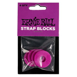ERNIE BALL #5618 PURPLE STRAP BLOCKS �X�g���b�v �u���b�N �A�[�j�[�{�[��