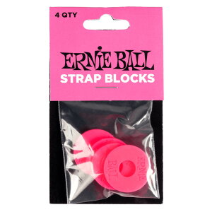 ERNIE BALL #5623 PINK STRAP BLOCKS �X�g���b�v �u���b�N �A�[�j�[�{�[��
