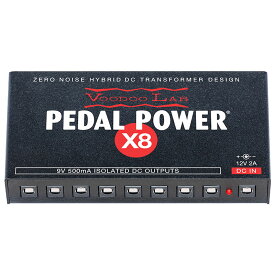 Voodoo Lab Pedal Power X8 パワーサプライ〈ブードゥーラボ〉