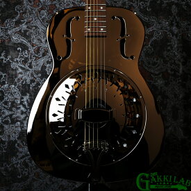 Epiphone Dobro Hound Dog M-14 Metal Body Round Neck / Nickel エピフォン ドブロ リゾネーター ギター 【現物画像】【専門の職人が検品を行い、最適なセッティングでお届けします】
