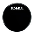 TAMA [タマ] ドラムヘッド　22インチ黒地　TAMAロゴ白