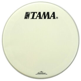 TAMA [タマ] ドラムヘッド　18インチ 白地(コーテッド) TAMA＋Starclassicロゴ黒