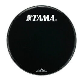 TAMA [タマ] ドラムヘッド　18インチ 黒地 TAMA＋Starclassicロゴ白