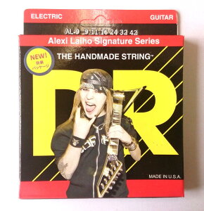 【メール便可】DR Strings DR弦 エレキギター弦 AL-9 アレキシ・ライホ シグネチャー弦