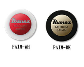【メール便可】Ibanez【アイバニーズ】　ベースピック　PA1M　● Shaped Series　丸型