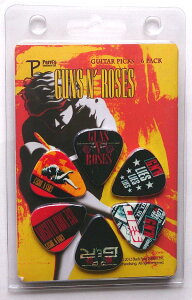 �y���[���։zPerri's �K���Y�E�A���h�E���[�[�Y�@�s�b�N Guns N' Roses LP-GR1�@6���Z�b�g �A�[�e�B�X�g�s�b�N