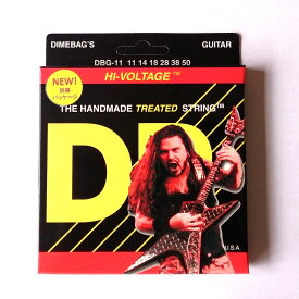【メール便可】DR Strings DR弦　エレキギター弦　DBG-11 EXTRA HEAVY ダイムバッグ・ダレル シグネイチャー弦