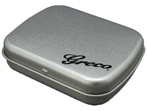 【メール便可】Greco ピックケース缶 PKC-450/B