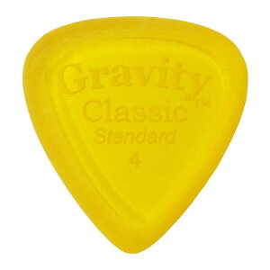 �y���[���։\�zGRAVITY GUITAR PICKS �s�b�N �N���V�b�N�E�X�^���_�[�h�@�}�X�^�[�E�t�B�j�b�V�� �m4.0mm, Yellow, Master Finish(Unpolished)�n ����