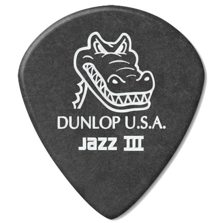 【メール便可】Jim Dunlop ギター ピック Gator Grip JAZZ3 1.4mm 571R140 楽器の森