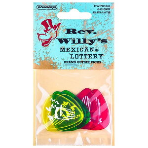 �y���[���։zJim Dunlop�@�M�^�[�s�b�N�@REV.WILLY�fS MEXICAN LOTTERY Billy F Gibbons ZZ Top�@6������@�A�[�e�B�X�g�s�b�N