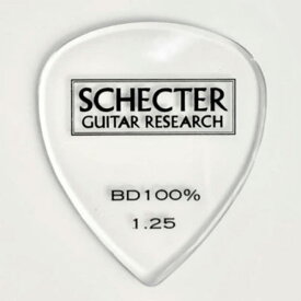 【メール便可】SCHECTER　ピック　SPT-EZ10CL　[100％土に還るギターピック]　ティアドロップ