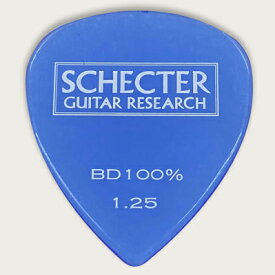 【メール便可】SCHECTER　ピック　SPT-EZ10BLU　[100％土に還るギターピック]　ティアドロップ