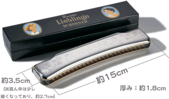 楽天市場 Hohner ホーナー オクターブハーモニカ リーベリンゲ48 7332 48 24穴 C調 複音ハーモニカ ダブルリード ハーモニカ Unsere Lieblinge 48 Octave Tuned ワタナベ楽器 楽天ｓｈｏｐ