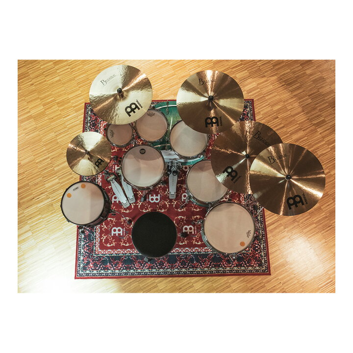 楽天市場】Meinl マイネル Drum Rug MDRL-OR Oriental Lサイズ 大きめ 