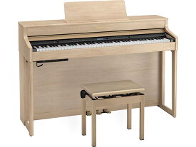 Roland ( ローランド ) 電子ピアノ HP702-LAS ライトオーク調 88鍵盤 ピアノタッチ 据え置きタイプ【受注後納期連絡／代引き不可 】