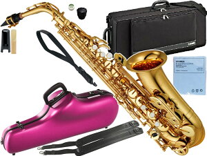 YAMAHA ( ヤマハ ) YAS-480 アルトサックス 管楽器 E♭ alto saxophone gold YAS-480-01 CCシャイニー パープル セット　北海道 沖縄 離島不可