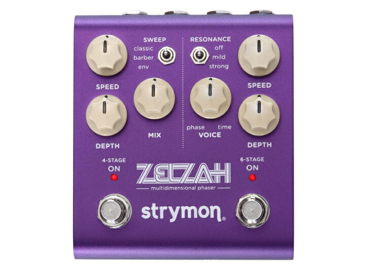 楽天市場】strymon ( ストライモン ) ZELZAH フェイザー ゼルザー 