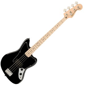 SQUIER スクワイヤー Affinity Jaguar Bass H Black MN ジャガーベース エレキベース byフェンダー 【春特価！ピック20枚プレゼント 】