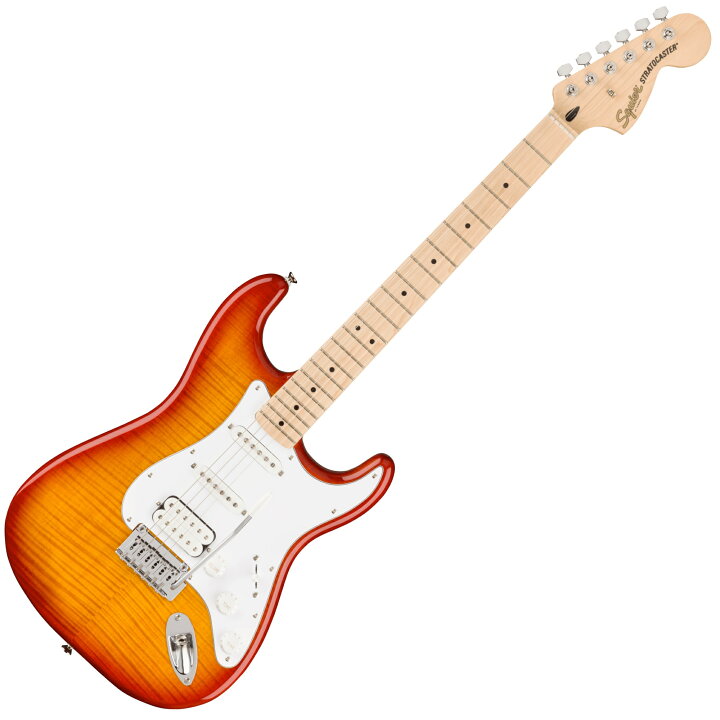 楽天市場】SQUIER スクワイヤー Affinity Stratocaster FMT HSS Sienna 