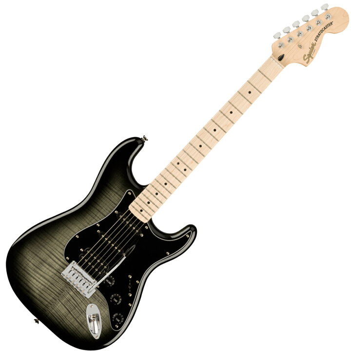 楽天市場】SQUIER スクワイヤー Affinity Stratocaster FMT HSS Black  