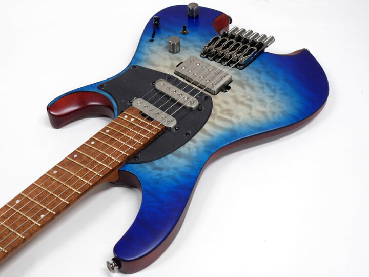 楽天市場】Ibanez ( アイバニーズ ) QX54QM BSM ヘッドレスギター SPOT 