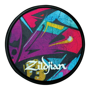Zildjian �W���W���� GRAFFITI PRACTICE PADS 6�h �O���t�B�b�N �v���N�e�B�X�p�b�h 6�C���` �yNAZLFZXPPGRA06�z�y�݌ɗL�� �z ���t�y ��b���K �y���y�� �u���o�� �p�[�J�b�V���� �p�[�J�X �Ŋy�� �g���[