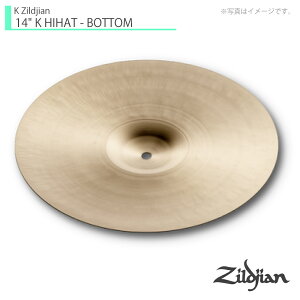 Zildjian �W���W���� K Zildjian 14" K HIHAT BOTTOM K �n�C�n�b�g 14�h �g�{�g���yNKZL14K.HHBM�z�y�N���[�i�[ �N���X �t �E�B���^�[�Z�[�� �݌ɗL�� �z �V���o�� �n�C�n�b�g
