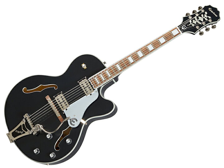 楽天市場】Epiphone ( エピフォン ) Emperor Swingster Black Aged 