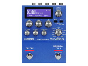 BOSS �{�X SY-200 Synthesizer �G�t�F�N�^�[ �V���Z�T�C�U�[ �M�^�[ �x�[�X �{�[�J��