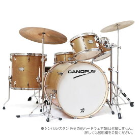 Canopus ( カノウプス ) YAIBA II GROOVE KIT Antique Natural Matt LQ 刃II【 ドラムセット 生ドラム 】 ドラム アコースティックドラム