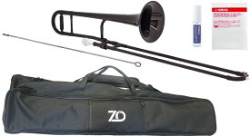 ZO ( ゼットオー ) トロンボーン TTB-05 ブラック アウトレット プラスチック 細管 テナートロンボーン tenor trombone black セット B　北海道 沖縄 離島不可