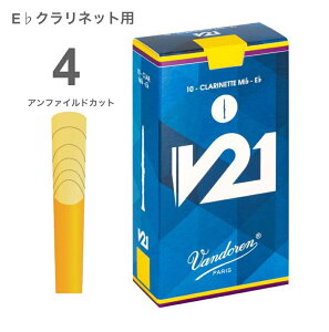 �y���[���֏o�וi�z vandoren ( �o���h�[���� ) CR814 E�� �N�����l�b�g V21 ���[�h 1�� �o�� 10�� 4.0 �N�����l�b�g���[�h �G�X�N�����l�b�g 4�� Eb clarinet V21 reed 4.0 �y�k�C���s��/����s��/�����s��/