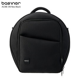 basiner スネアケース 頑丈 ACME -SNARE BAG ACME-SN-NB Neo Black おしゃれ【ACME-SN-NB】 運搬 保護 持ち運び セミハード クッション 打楽器 リュック ショルダー