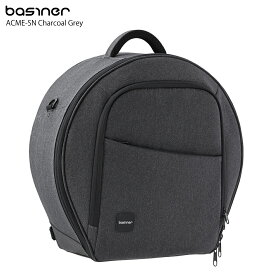 basiner 頑丈 ACME -SNARE BAG ACME-SN-CG Charcoal Grey おしゃれ スネアケース【ACME-SN-CG】 運搬 保護 持ち運び セミハード クッション 打楽器 リュック ショルダー