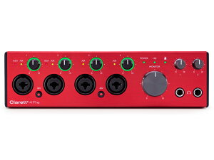 Focusrite tH[JXCg CLARETT+ 4Pre I[fBIC^[tFCX
