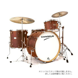 Canopus ( カノウプス ) YAIBA II 24 KIT Antique Brown Matt LQ 刃II 【 ドラムセット 生ドラム 】 ドラム アコースティックドラム