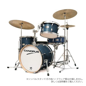 Canopus ( カノウプス ) YAIBA II BOP KIT Indigo Matt LQ 刃II【 ドラムセット 生ドラム 】 ドラム アコースティックドラム