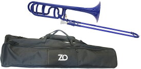 ZO ( ゼットオー ) トロンボーン 太管 TB-10 ダークブルー アウトレット プラスチック テナーバストロンボーン tenor bass trombone dark blue　北海道 沖縄 離島不可