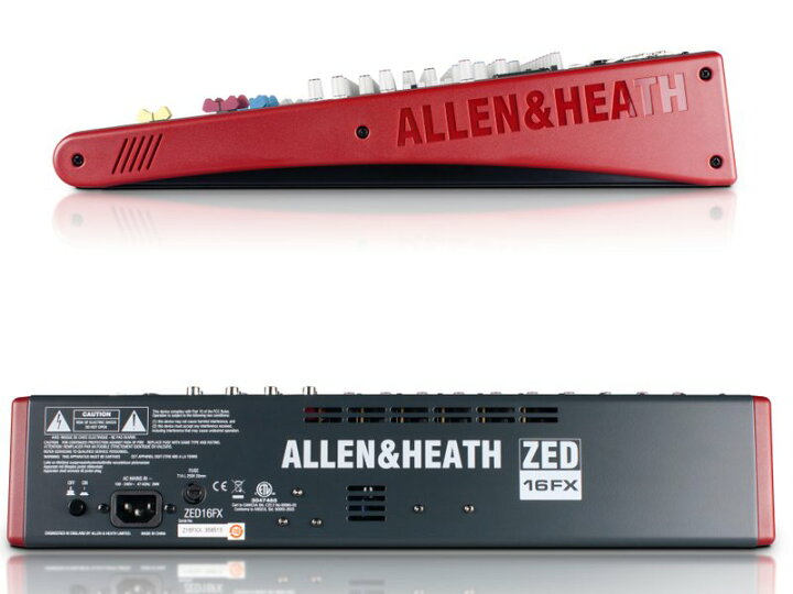 楽天市場】ALLEN&HEATH アレンアンドヒース ZED-16FX ◇ エフェクト 
