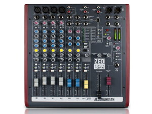 ALLEN&HEATH �A�����A���h�q�[�X ZED60-10FX �� �G�t�F�N�g���� 10ch�A�i���O�~�L�T�[ (�}�C�N����4ch) �m ZED Series �n
