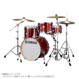 YAMAHA ( ヤマハ ) Stage Custom Birch Bop Kit CR DSBP8F3CR シェルセット【DSBP8F3CR】【4月26日時点メーカー在庫あり マット付き 】 ステージカスタム ボップキット Bop Kit ドラムセット 小口径 バーチ ジャズ セッション