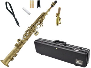 Antigua AeBOA SS4290 p[x CB \vmTbNX NVbN uXtBjbV soprano saxophone powerbell Classic brass finish@kC  s