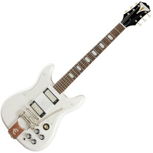 Epiphone �G�s�t�H�� Crestwood Custom Polaris White �N���X�g�E�b�h �J�X�^�� �G���L�M�^�[ by �M�u�\���y �E�B���^�[�Z�[�� �z