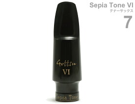 Gottsu ( ゴッツ ) 7 セピアトーンVI テナーサックス マウスピース ラバー 日本製 tenor saxophone Mouthpiece Sepia Tone VI　北海道 沖縄 離島不可 Original Hand Crafted 日本製