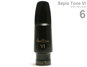 Gottsu Sbc 6 ZsAg[VI ei[TbNX }EXs[X o[ { tenor saxophone Mouthpiece Sepia Tone VI@kC  s Original Hand Crafted {