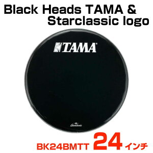 TAMA ^} Black Heads TAMA & Starclassic logo BK24BMTT oXhptgwbhyBK24BMTTzy 115_[J[݌ɂ z h wbh