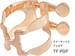 HARRISON n\ K`[ ei[TbNX TF sNS[h o[ TFPGP FORTE tenor saxophone Ligature PGP pink gold@kC  s