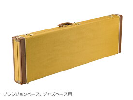 Fender ( フェンダー ) Classic Series Wood Case Precision Bass / Jazz Bass Tweed ベース用ハードケース プレシジョンベース ジャズベース【WFC070 】 ツイード柄 エレキベース 木製ケース